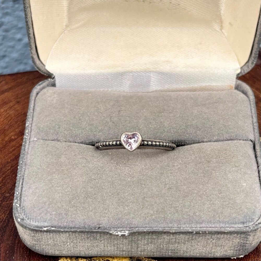 Pandora ONE LOVE Ring Cubix Zirconia Size 6 1/4